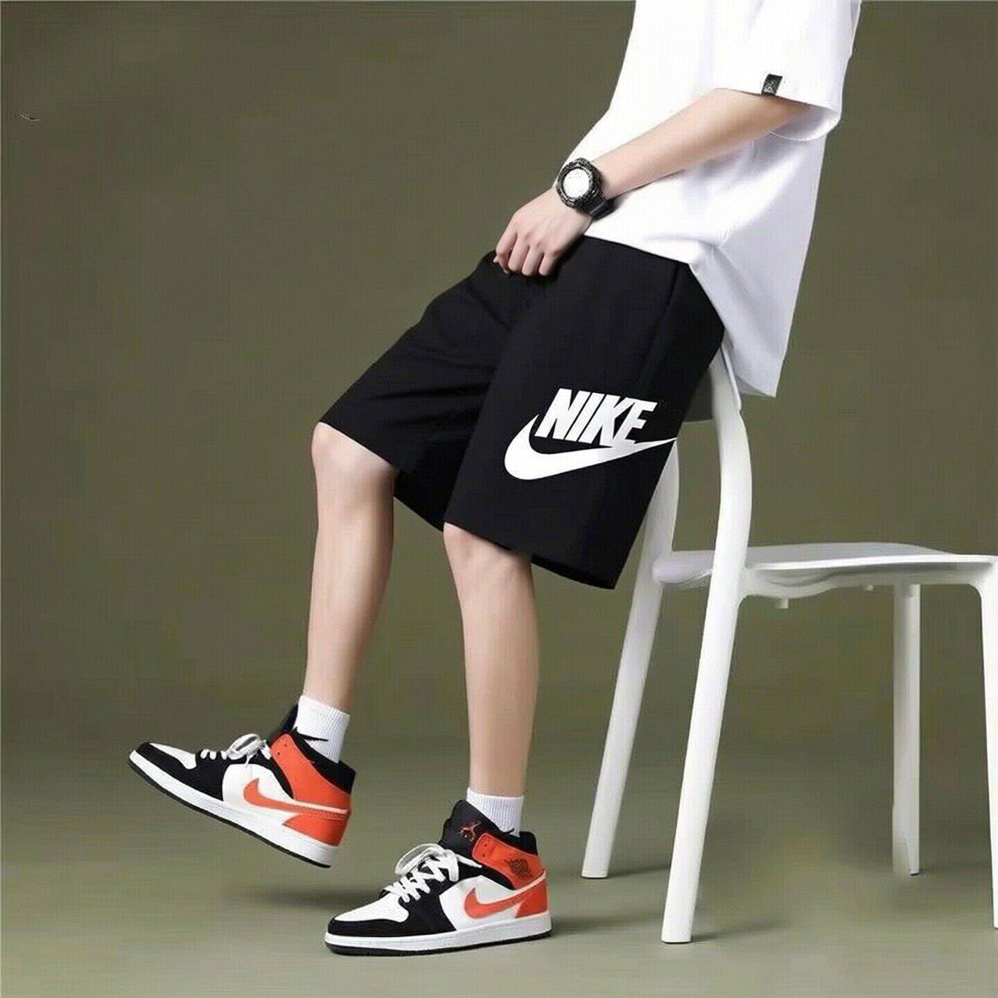 Nike耐克梭织薄款短裤黑