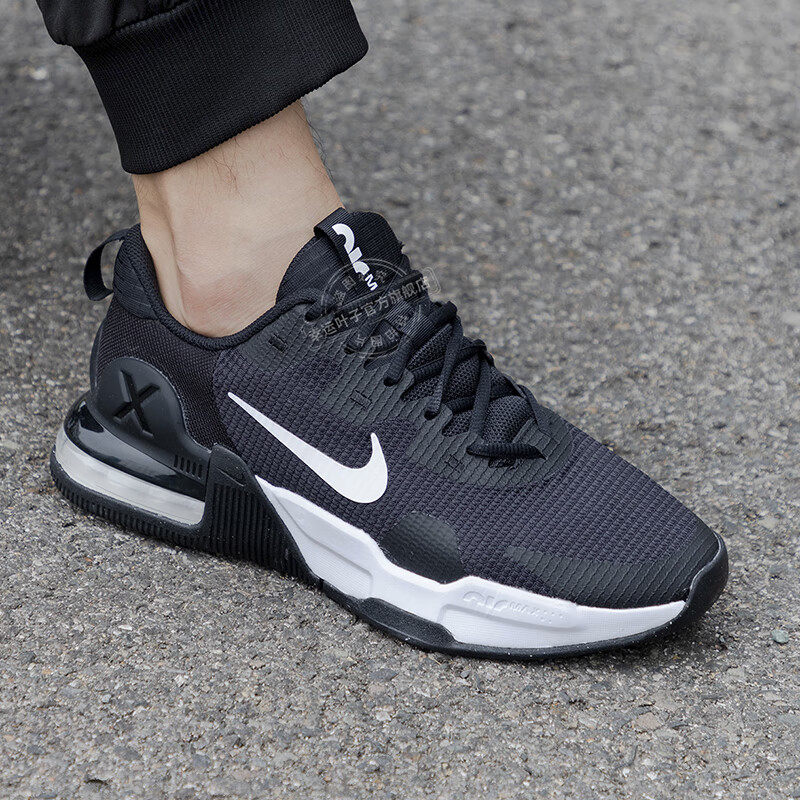 耐克 AIR MAX男子跑步鞋 春季新款缓震防滑 网布鞋面皮革拼接