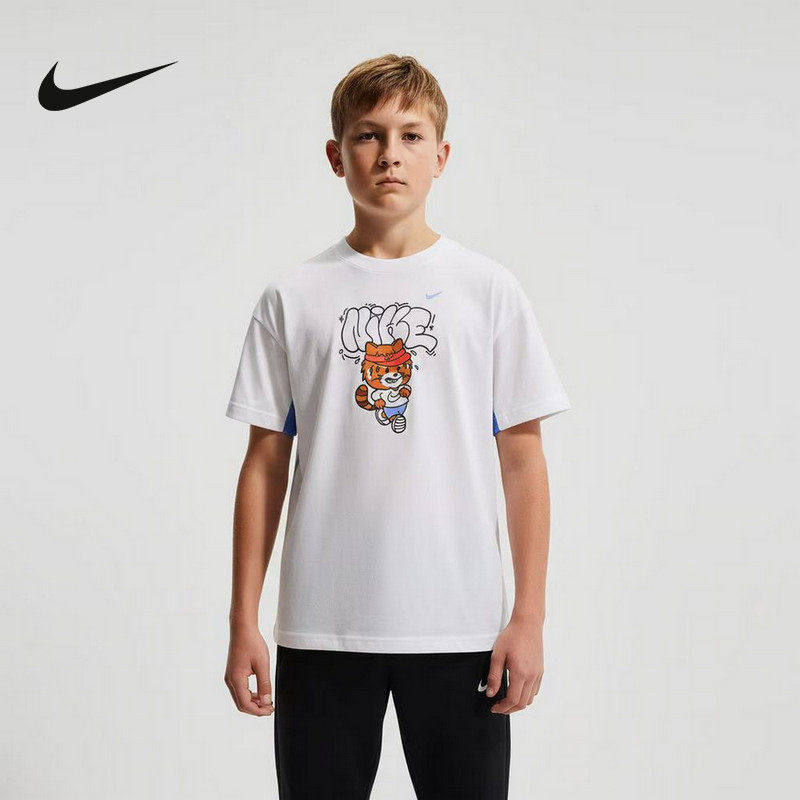 Nike耐克男女童运动T恤舒