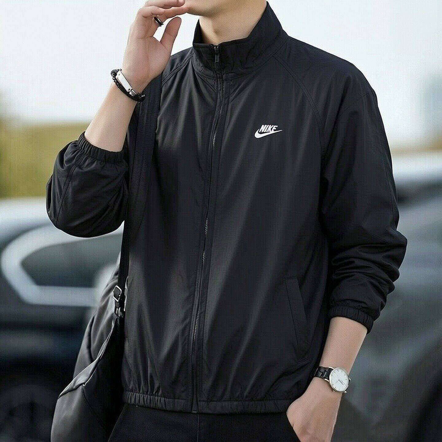 NIKE耐克梭织夹克男装夏