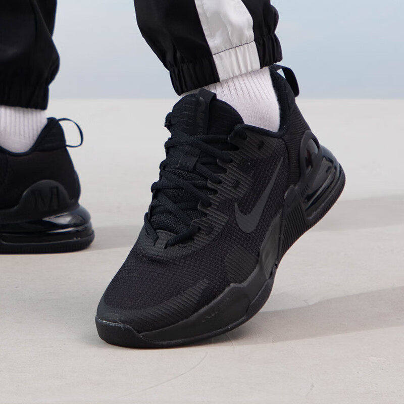 NIKE耐克男鞋正品春季AIR MAX气垫运动鞋黑色透气跑步鞋DM0829