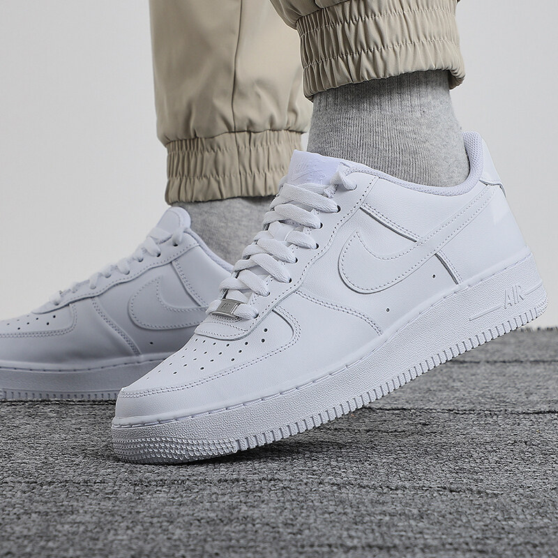 耐克Nike Air Force1AF1纯白空军一号男鞋低帮运动休闲板鞋CW2288