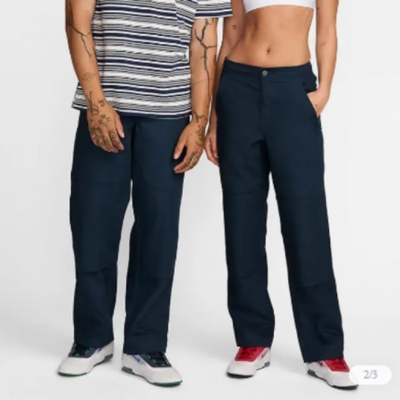 NIKE耐克男裤 新款纯色舒适百搭运动休闲直筒长裤FV7350-478