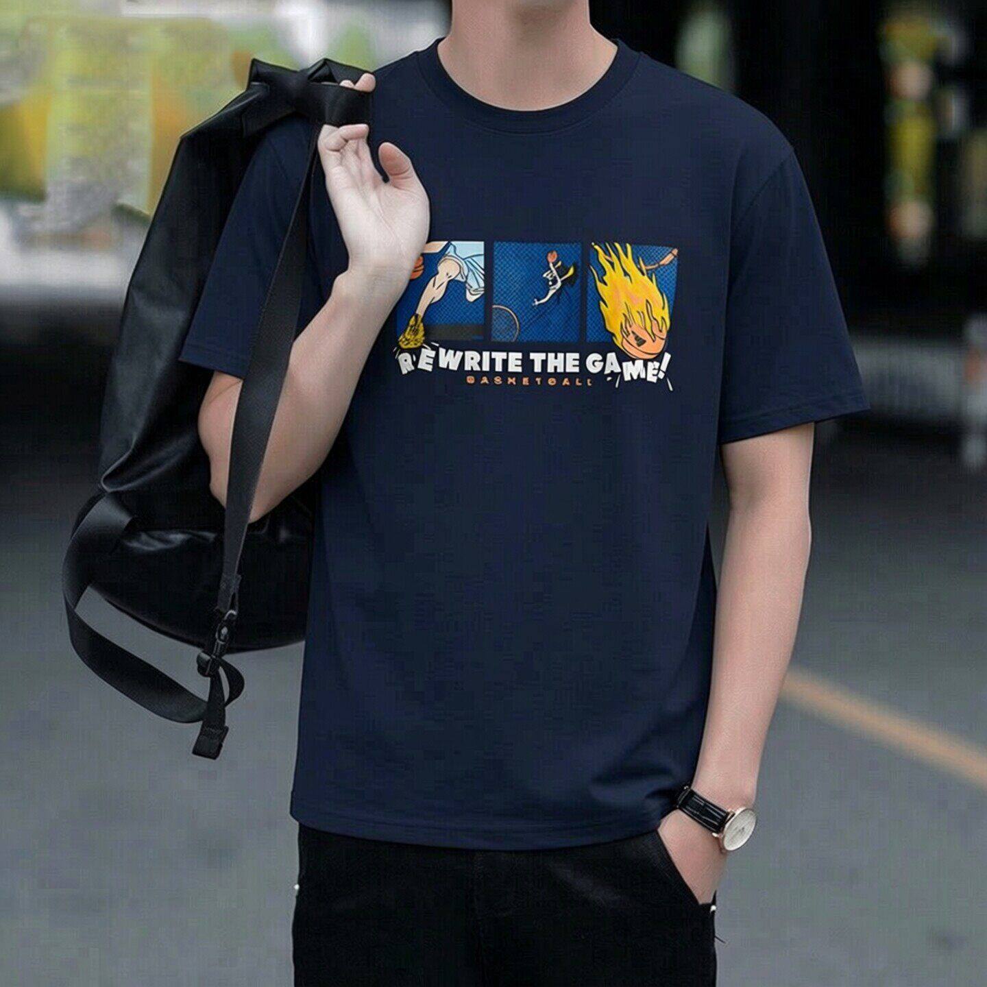 AdidasT恤蓝色男士短袖夏