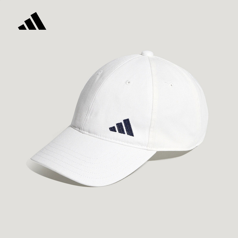 adidas阿迪达斯2026夏中性帽子休闲鸭舌帽遮阳棒球帽运动帽KT6075