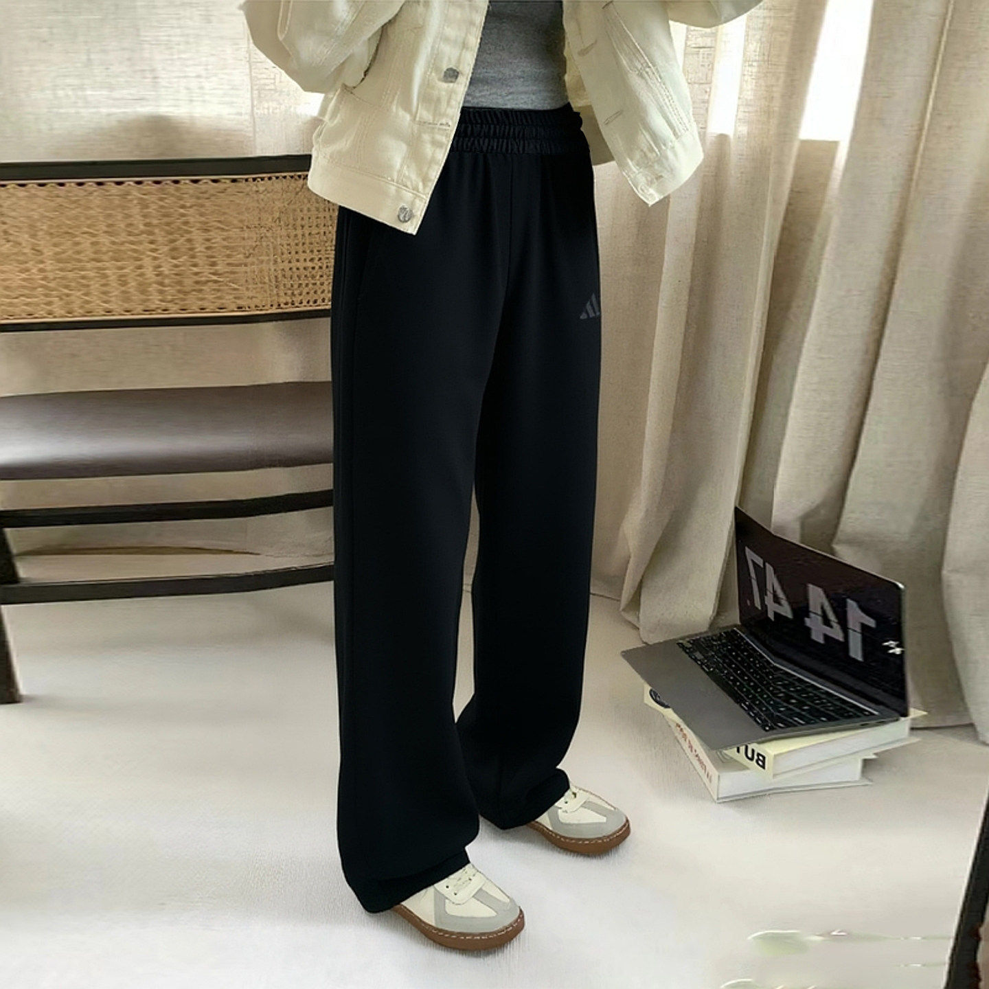 阿迪达斯裤子女秋季新款