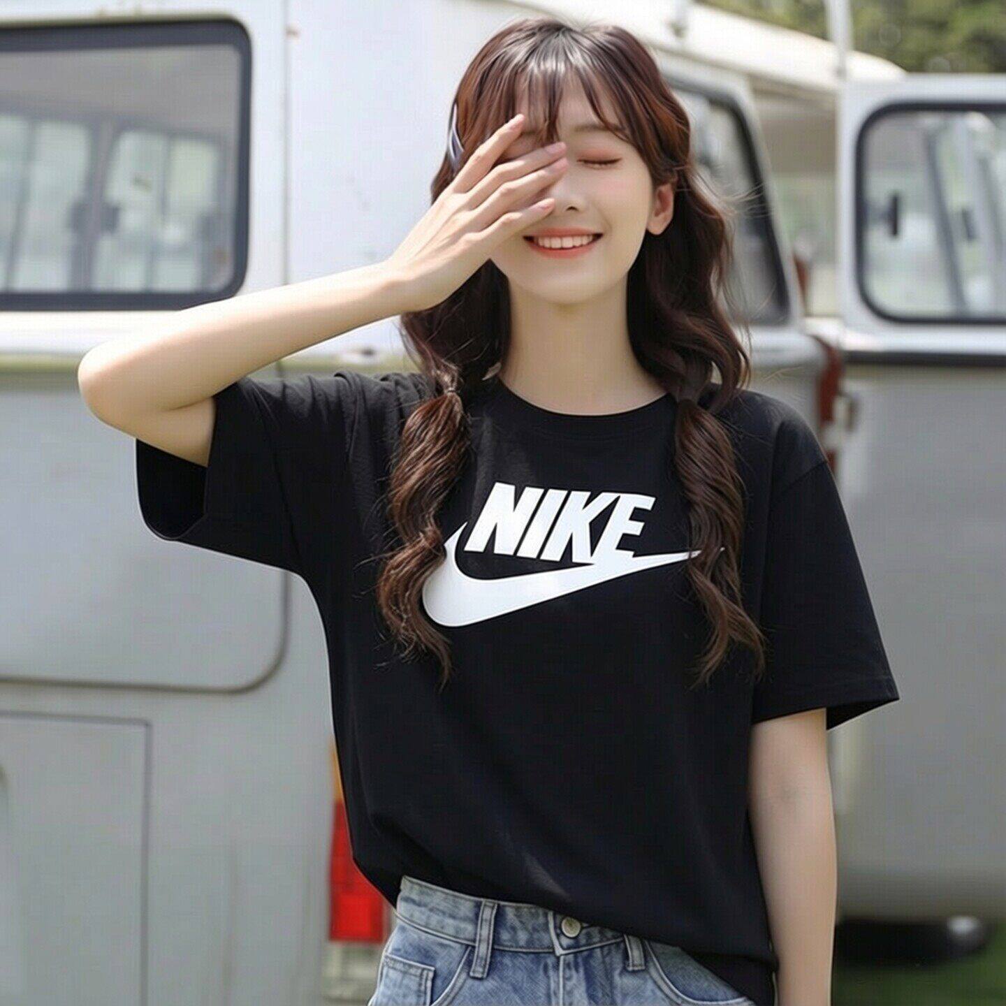 Nike耐克夏季新款黑色纯