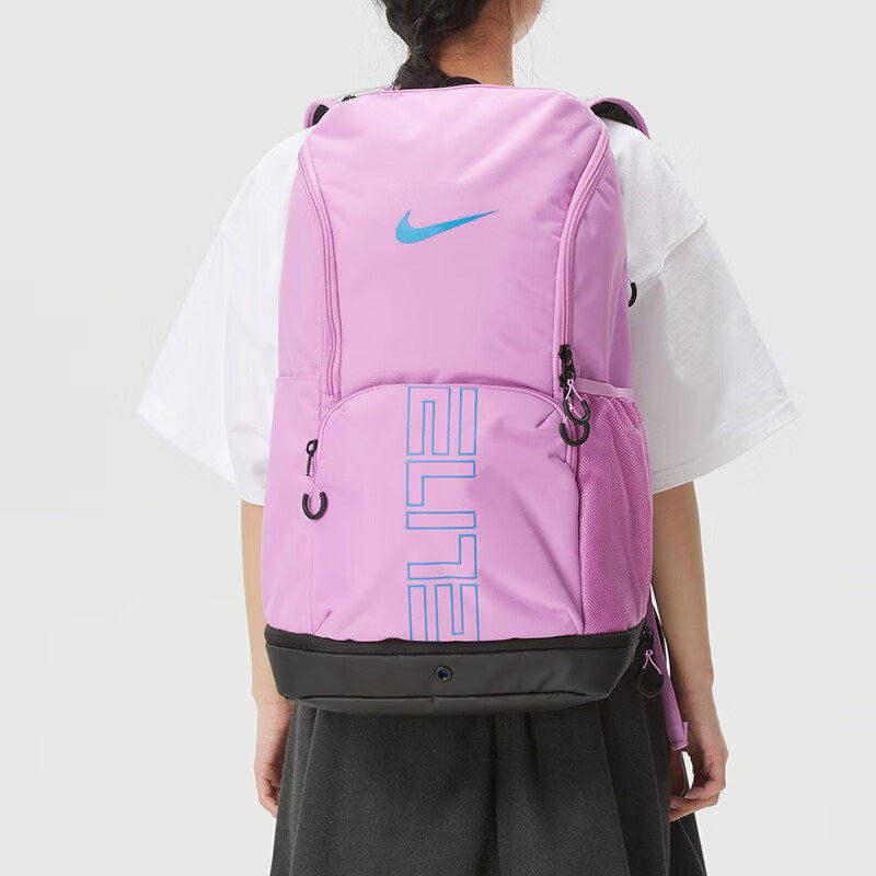 粉色双肩包Nike耐克气垫