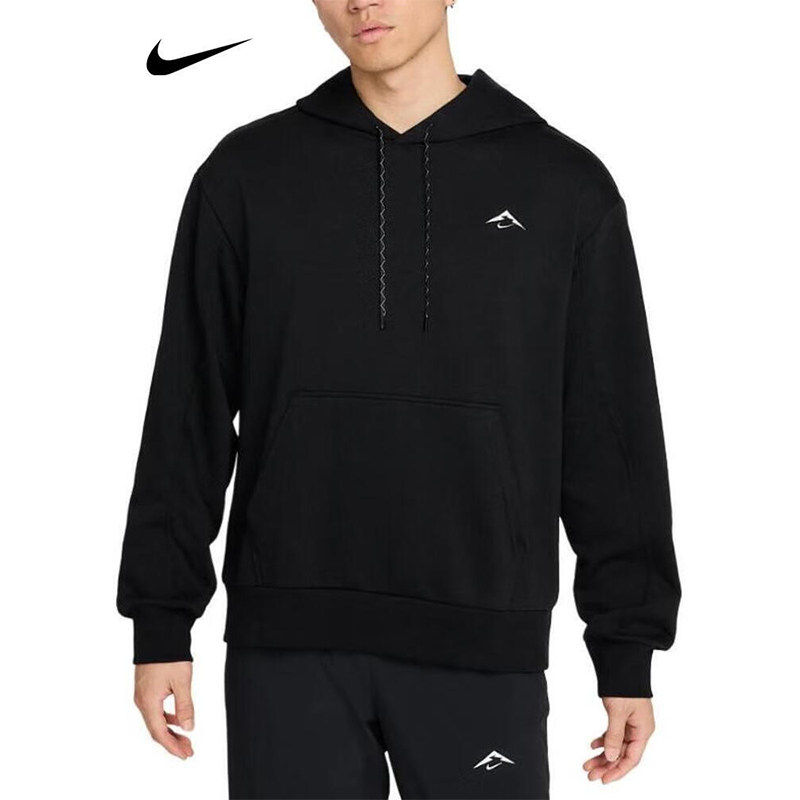 Nike耐克卫衣男宽松大尺码篮球服跑步连帽针织运动休闲套头衫HJ35