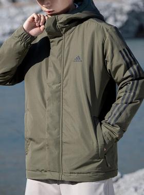 adidas阿迪达斯棉服男2025秋季新款运动服保暖防风夹克外套IP2535