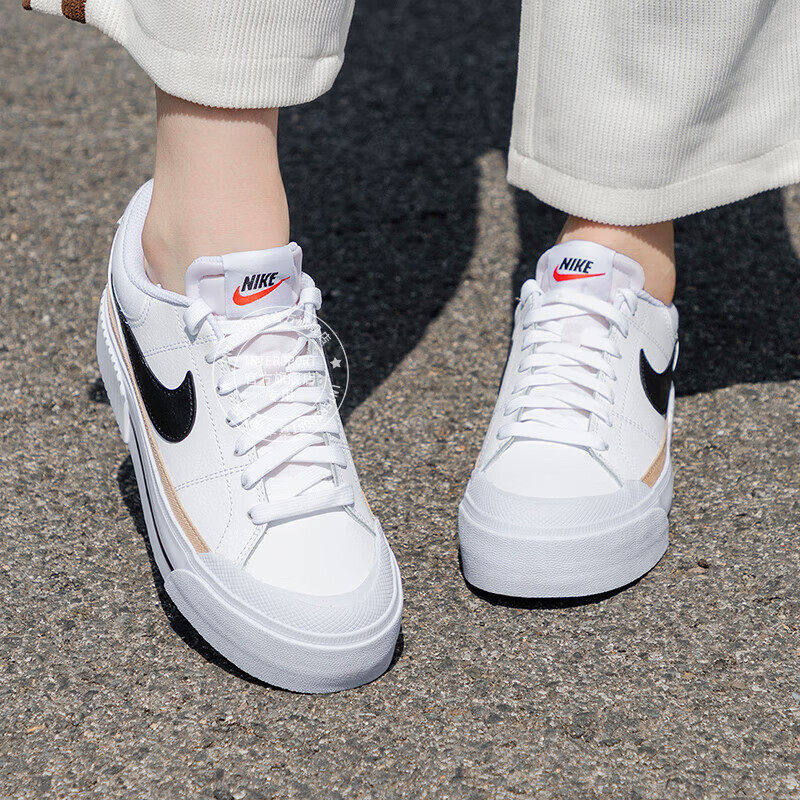 NIKE耐克厚底小白鞋女鞋2