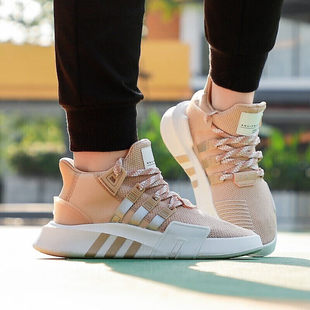 阿迪达斯三叶草女鞋2023夏季新款网面休闲鞋女透气EQT女子运动鞋