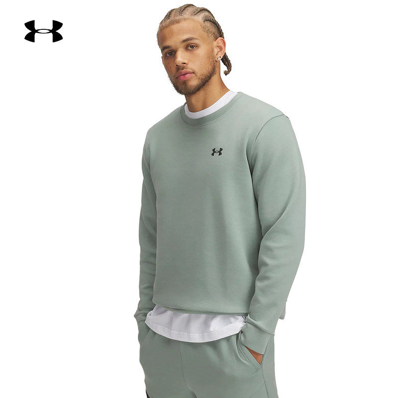 UNDERARMOUR安德玛运动正品S/S男圆领卫衣 1381688-348