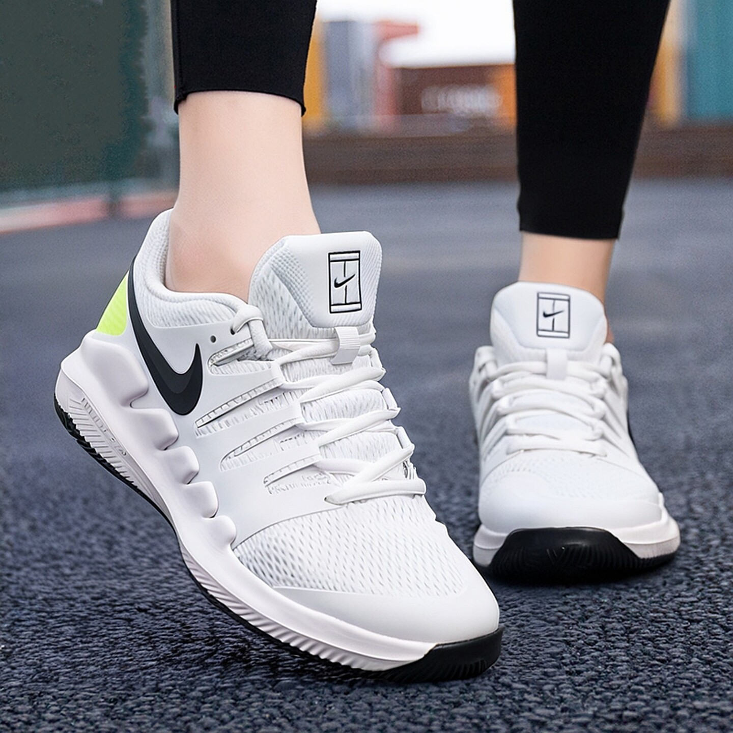 NIKE耐克性网球鞋女鞋新款ZOOM VAPOR 12缓震运动鞋轻便跑步鞋