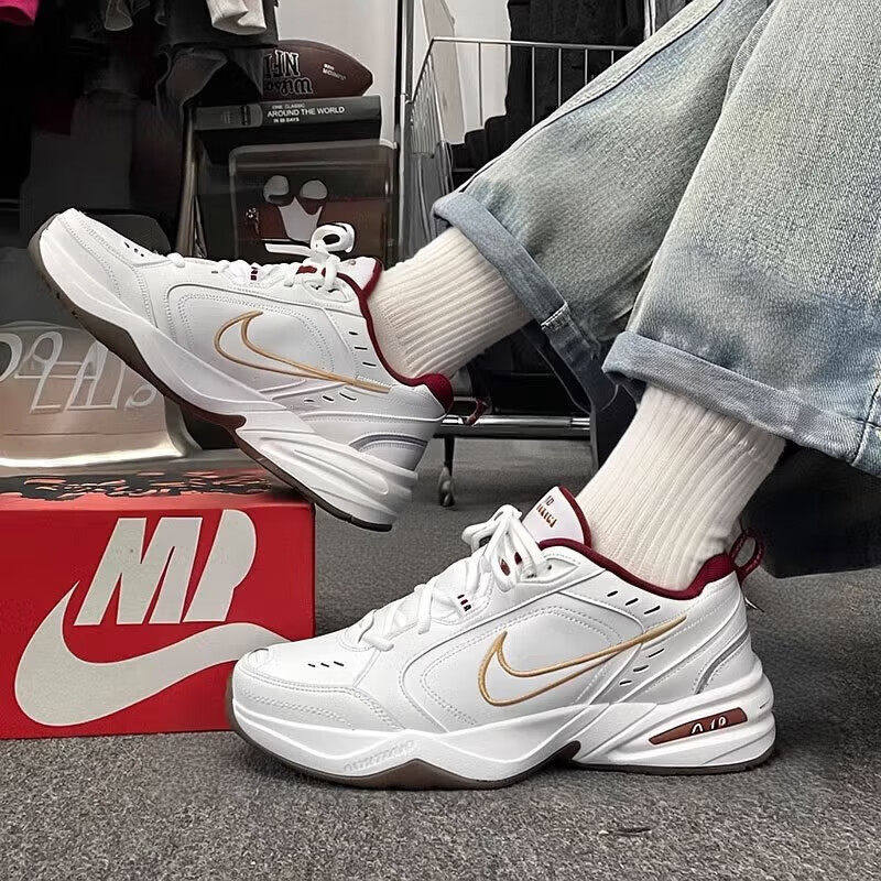 Nike耐克休闲男鞋春季新款新年款红色运动鞋M2K气垫皮面老爹鞋,运动鞋new,跑步鞋,淘宝优惠券,粉丝福利购,淘宝优惠卷