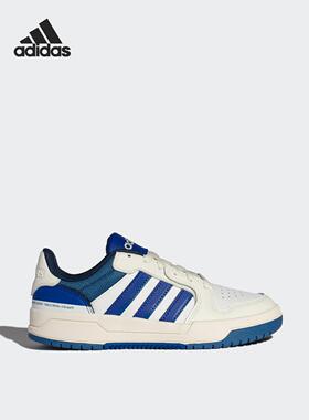 Adidas/阿迪达斯正品新款女士复古低帮篮球运动板鞋JS3009