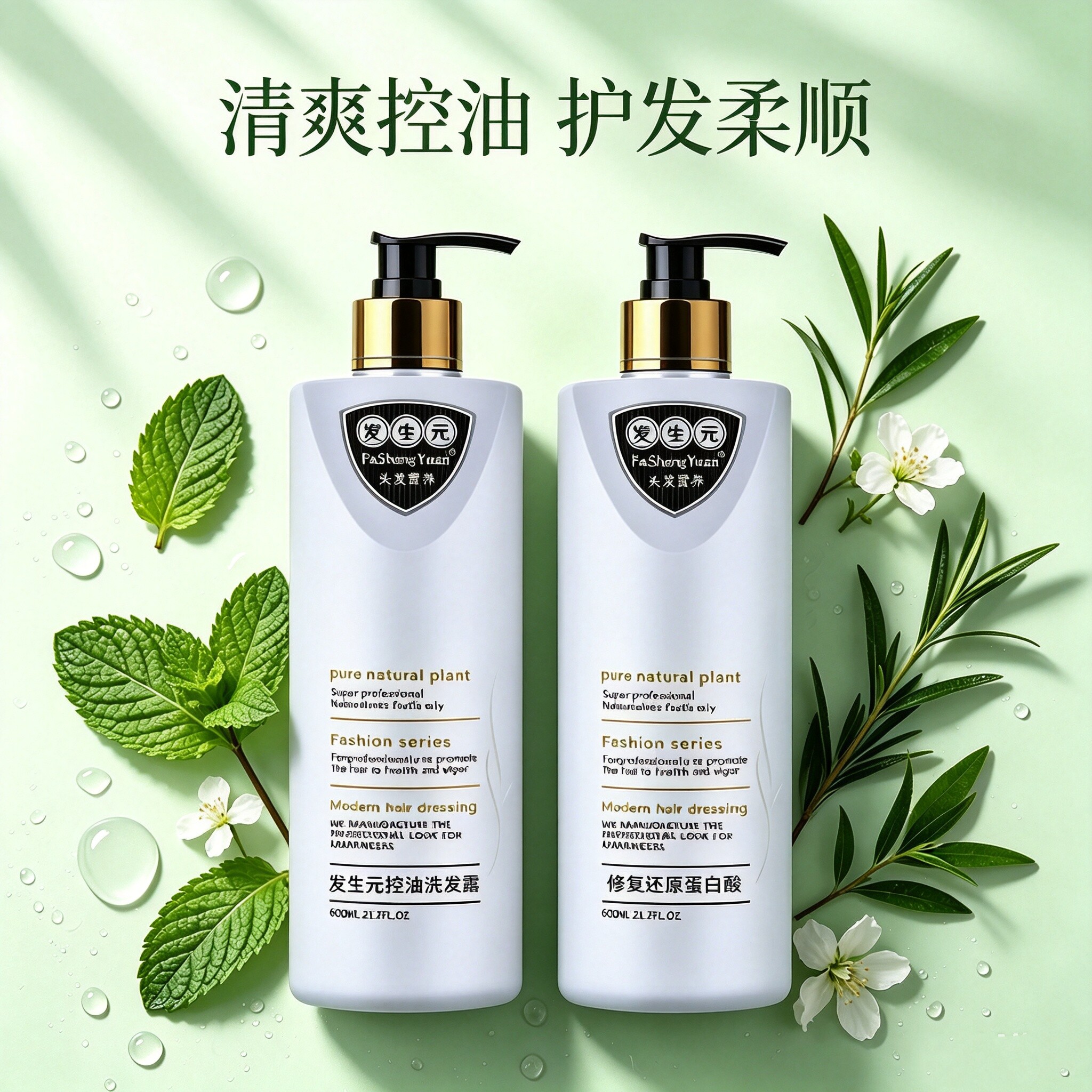 发生元还原蛋白酸护发素顺滑修复
