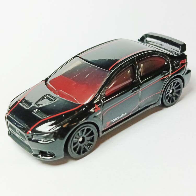 HOTWHEELS 미쓰비시 랜서 스포츠카 블랙 MITSUBISHI LANCER EVO 선물 상자