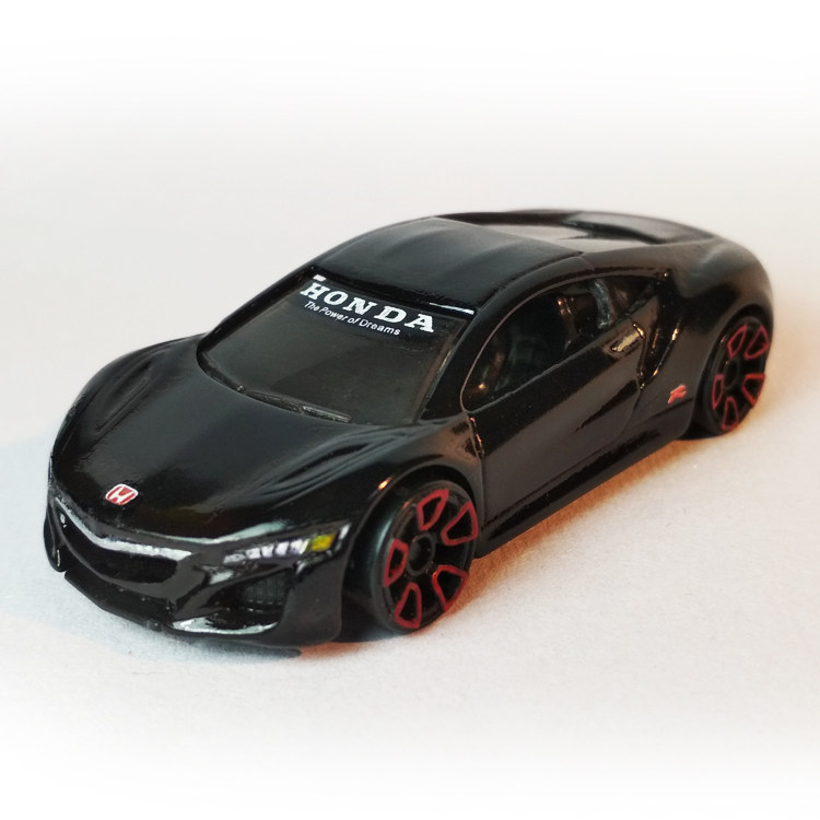 hotwheels风火轮 本田讴歌nsx type r 改装版 acura nsx type r