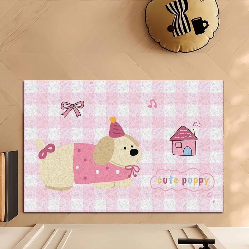 PoPo连盏入户门地垫丝圈