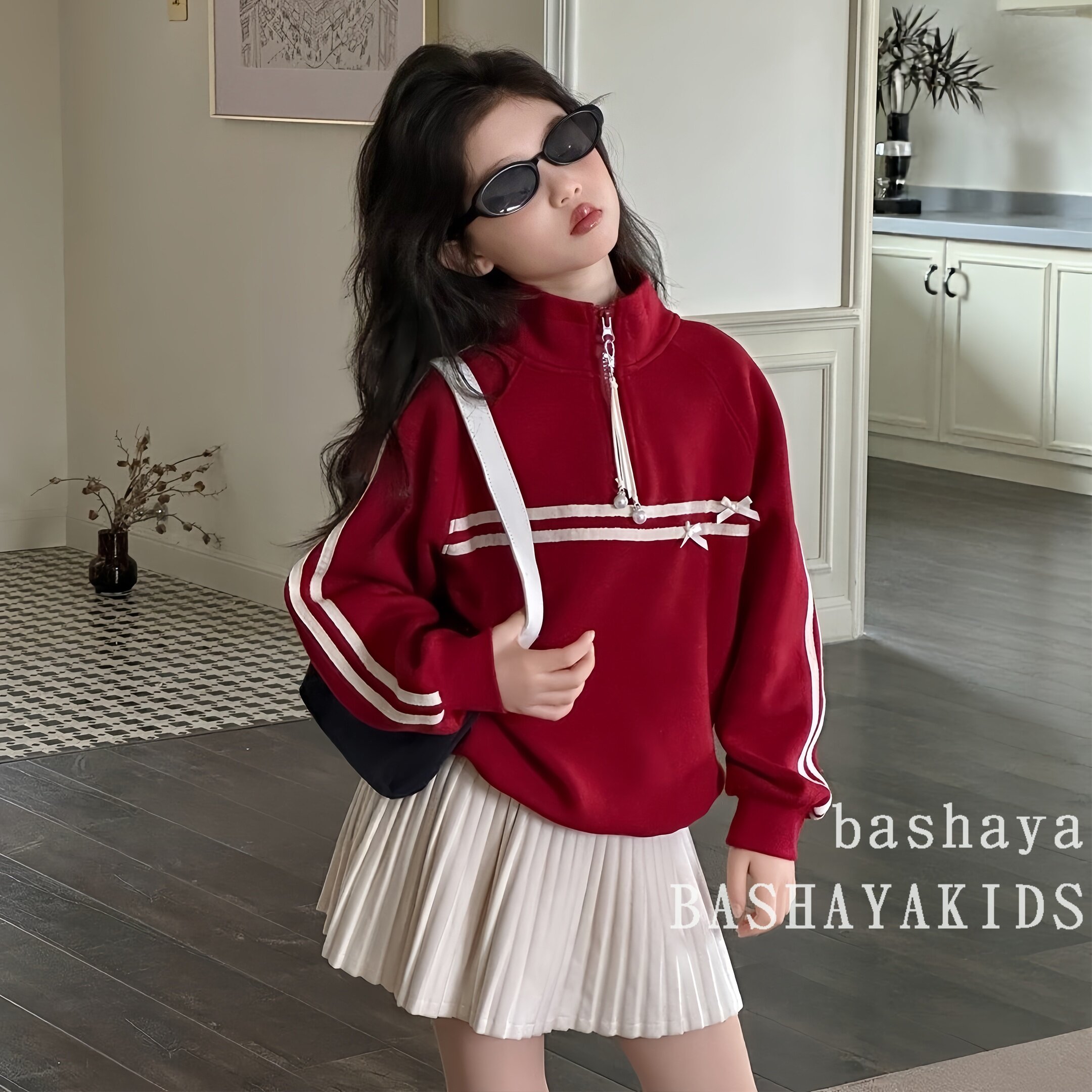 年服女童春装套装2026新款儿童春季洋气时髦裙子两件套女大童卫衣