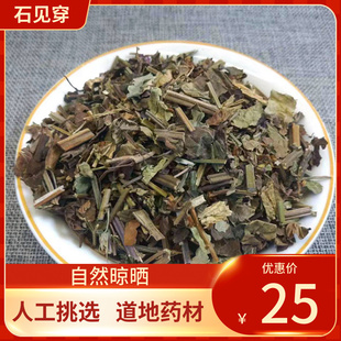 中药材 石见穿 500g石见穿 月下红新鲜干货另有石打穿