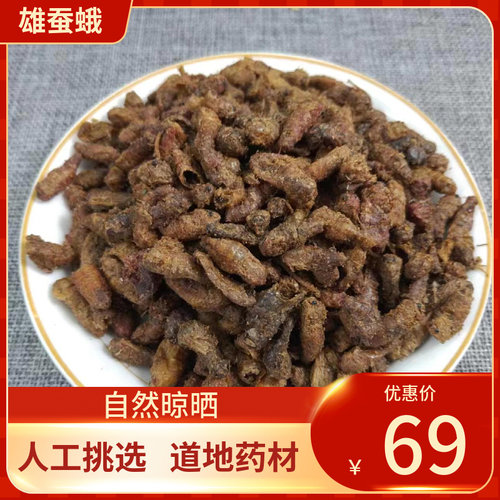 中药材 雄蚕蛾 500g蚕蛾  雄蚕蛾原蚕蛾新货中草药