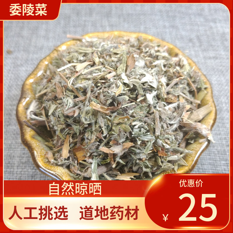 中药材  委陵菜 500g 蛇含草 蛇衔 紫背草 新鲜干货 - 实物图