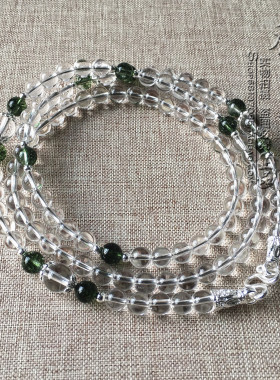 纯银泰国佛牌毛衣项链