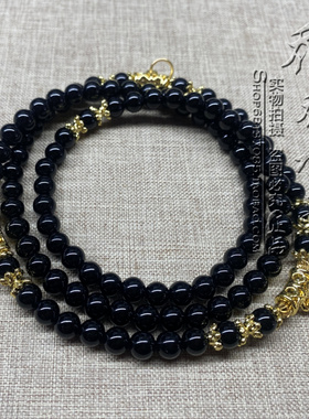 黑玛瑙金色泰国佛牌其他款式挂链