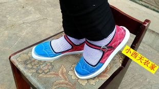 手工女士一带方口布鞋民族风绣花鞋平底白塑料底低帮单鞋休闲包邮