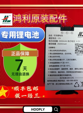 鸿利电池A9X系列 原HL2203 升级款6000毫安锂电池大容量专用/备用