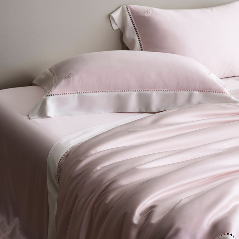 纯色高级感冷凝天丝四件套100S冰丝夏季凉感被套床单高奢床上用品