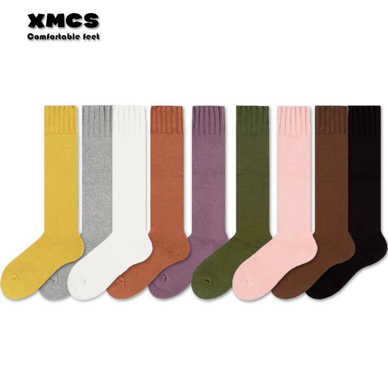 小腿袜jk袜子女中筒袜ins潮日系棉质秋冬季纯色学院风及膝长筒袜,女士内衣/男士内衣/家居服,中筒袜,淘宝优惠券,粉丝福利购,淘宝优惠卷