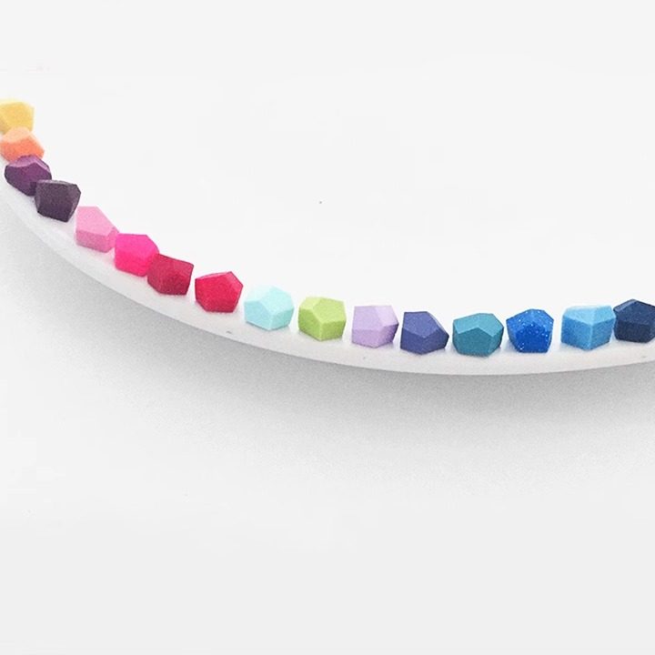 彩豆蜜桃设计师品牌耳钉手工925银耳钉日常原创设计耳夹切割,饰品/流行首饰/时尚饰品新,耳钉,淘宝优惠券,粉丝福利购,淘宝优惠卷