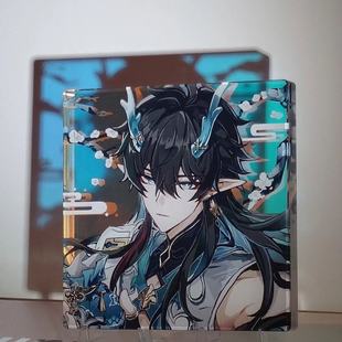 崩坏星穹铁道丹恒同人周边尺素莲心吧唧装 饰徽章谷子胸针收藏礼物