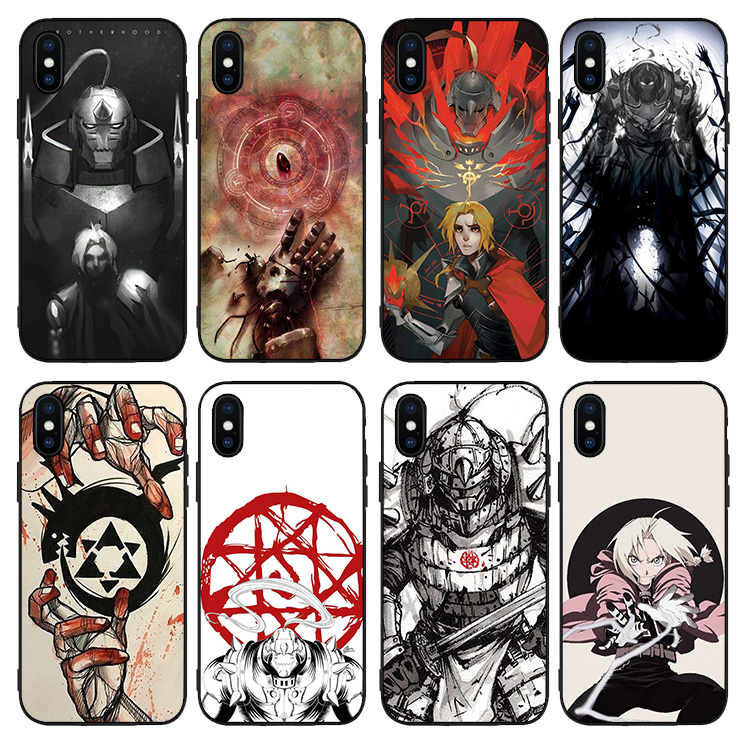 钢之炼金术师手机壳11适用XR阿尔iPhone8 XSMAX苹果6s爱德华7PLUS