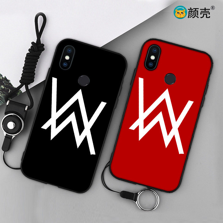 适用alan walker艾伦沃克6x小米8探索版手机壳mix2s全包边8se软5x