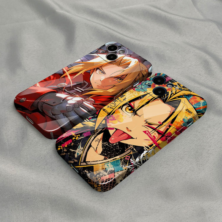 钢之炼金术师爱德华动漫周边菲林光面手机壳11适用苹果iPhone16PROMAX玻璃13华为MATE70荣耀12小米15硬14一加