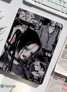 NANA动漫周边平板皮套11适用ipad10保护壳pro13全包mini6软air567蚕丝纹10.9寸华为matepad笔槽11.5s小米VIVO