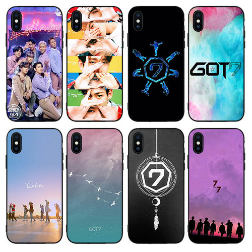 王嘉尔GOT7林在范适用于11手机壳XSMAX苹果6s挂绳12软硅胶7/8PLUS