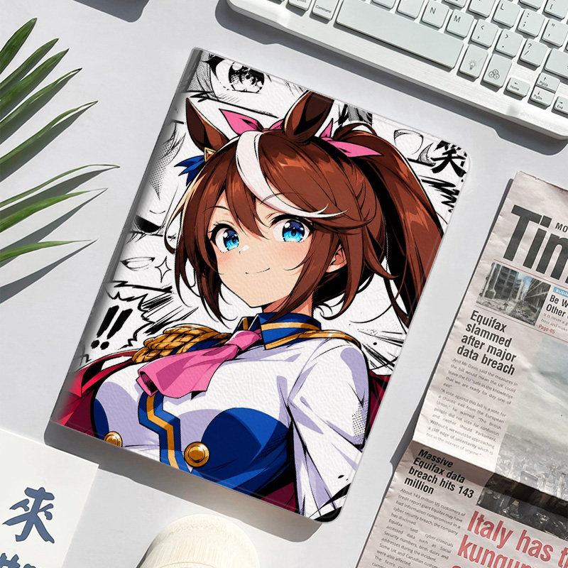 赛马娘 东海帝王 动漫 帝王舞步适用新款iPad Pro M5保护壳11寸13寸Air M4蚕丝纹全包软壳华为MatePad 11.5
