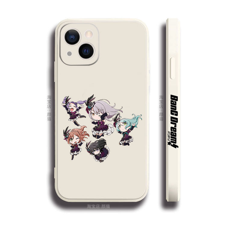 BanG Dream! It's MyGO侧边13手机壳12适用iphone13PRO苹果15maxr红米K60一加ace2小米14液态IQOO11硅胶VIVO