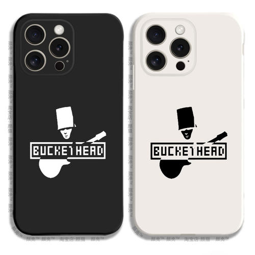 buckethead 摇滚 枪花13手机壳12适用iphone13PRO苹果15maxr红米K60一加ace小米14液态IQOO11硅胶VIVOX90全包