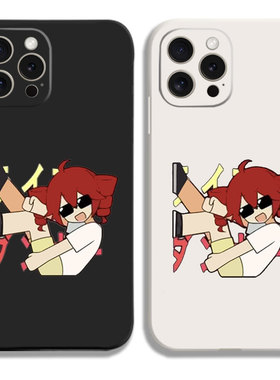 歌声合成UTAU招牌娘奇美拉重音Teto黑白17手机壳16适用iphone13PRO苹果15maxr红米K70一加ace3小米14液态