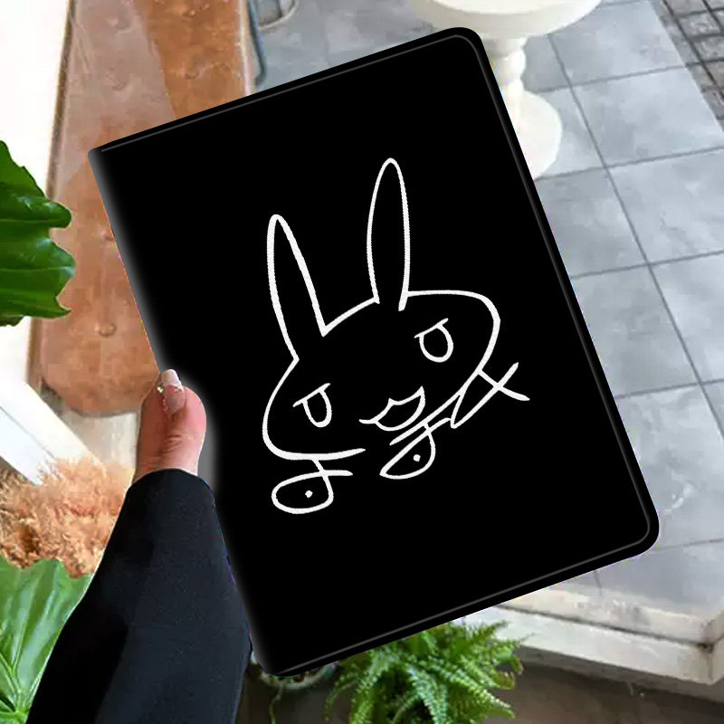 来自深渊阿比斯娜娜奇平板皮套适用ipad10保护壳pro13全包mini6软air56蚕丝纹10.9寸华为10.2笔槽11.5s小米