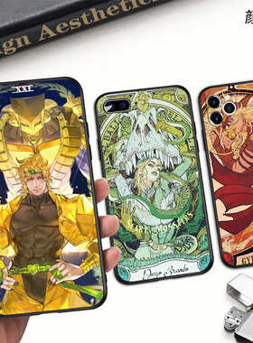 JOJO的奇妙冒险手机壳适用XR防摔XS苹果SE磨砂11PROMAX软6S78PLUS