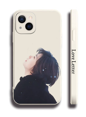 情书 中山美穗 黑白侧边11手机壳16适用iphone13PRO苹果15maxr红米K70一加ace3小米14液态IQOO12硅胶VIVO全包