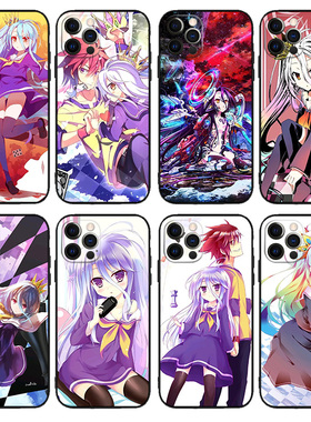 游戏人生空白11液态硅胶12PRO手机壳适用XSMAX苹果iPhone678S小米