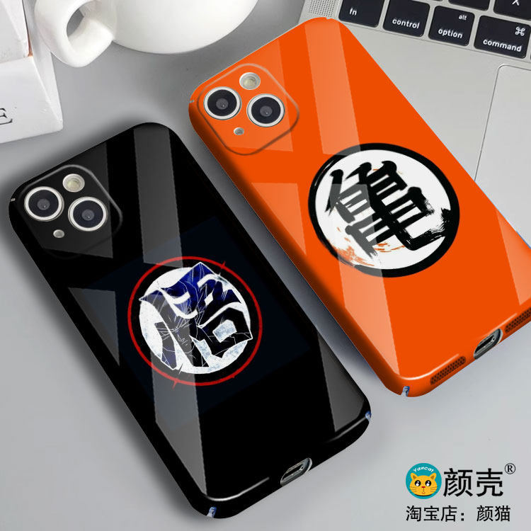 七龙珠龟仙人孙悟空手机壳适用iphone15promax菲林14Plus全包边12苹果XR小米13华为mate60玻璃P40硬壳VIVOX90